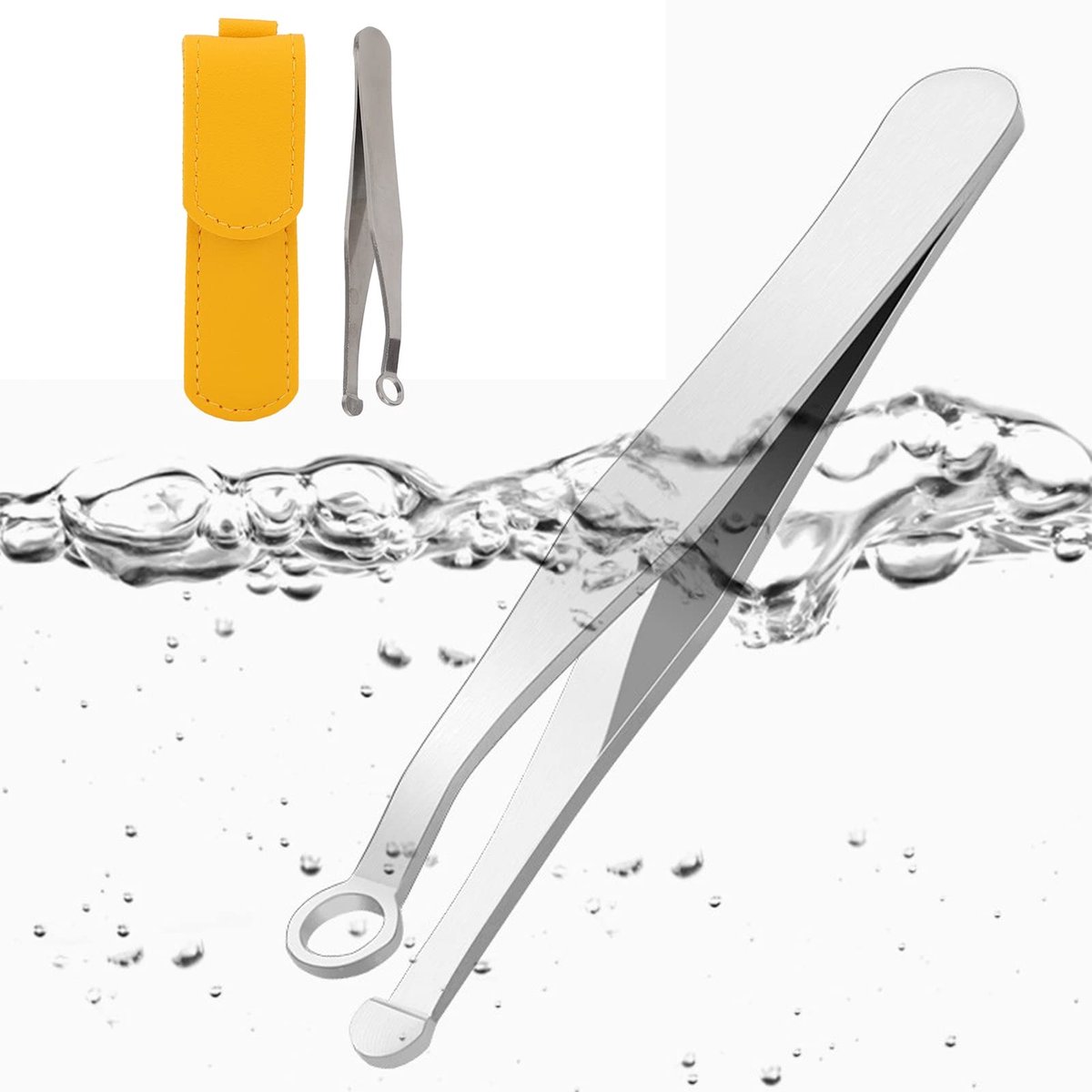 aladdien - Neushaartang - RVS Neushaartrimmer - Waterdicht en Veilig - Met Rond Hoofd - Voor een verzorgde uitstraling - Gemakkelijk in gebruik - Ge..