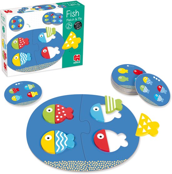 Jumbo - Goula - Fish Match & Mix - Educatief spel van Jumbo — afbeelding 3