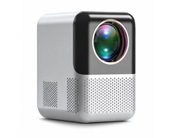 Ryoudavell - Draagbare Mini Beamer - 4K Smart Projector - Android 10 - WiFi 5 + Bluetooth 5.2 - Geschikt voor iOS/Android - Thuisbioscoop Met Autofocus