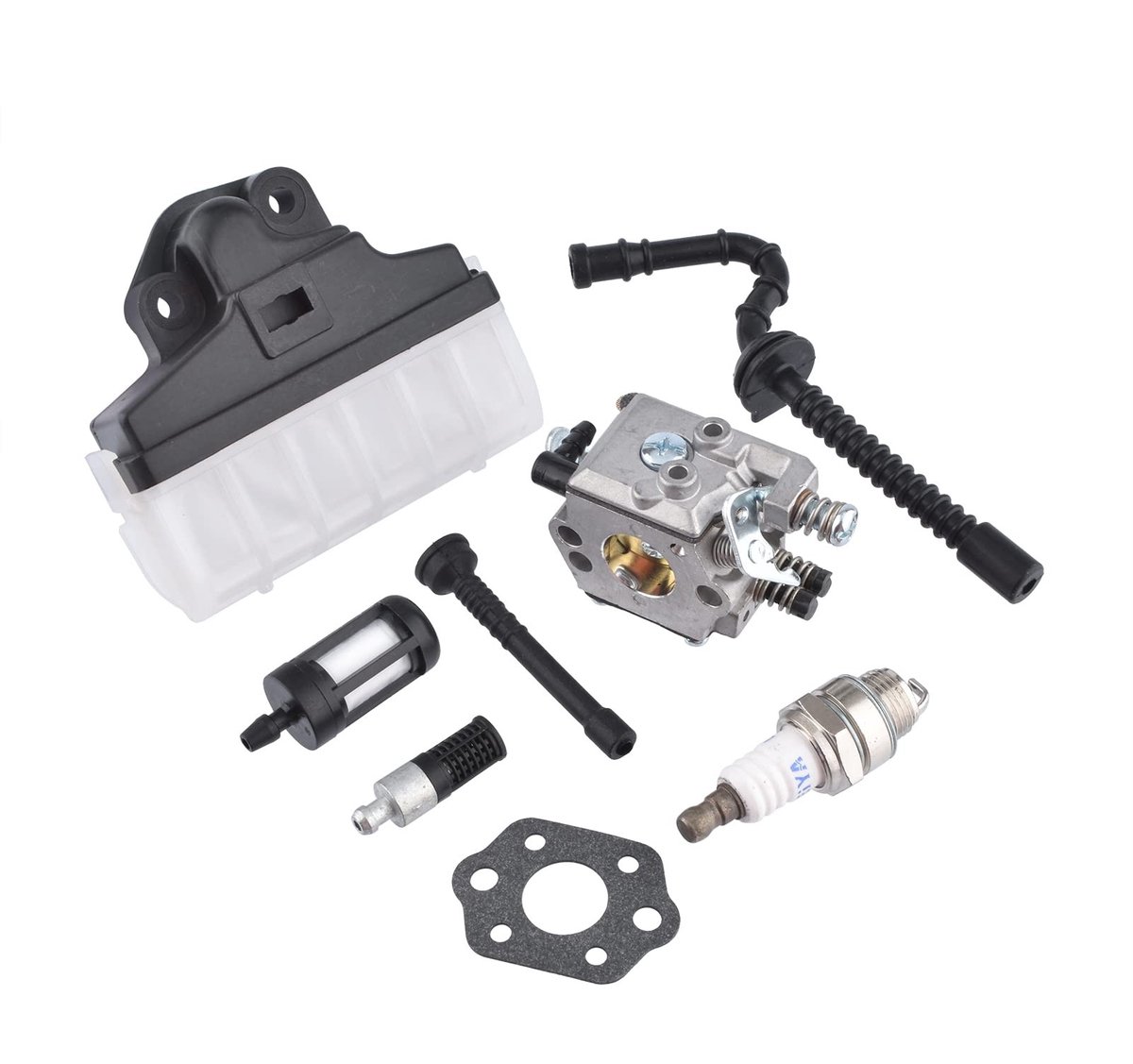 aladdien - Carburettor Kit - Brandstoflijn - Hoogwaardige kwaliteit - Geschikt voor STIHL 021 023 025 MS210 MS230 MS250 - Onderdeel voor motorzaag -...