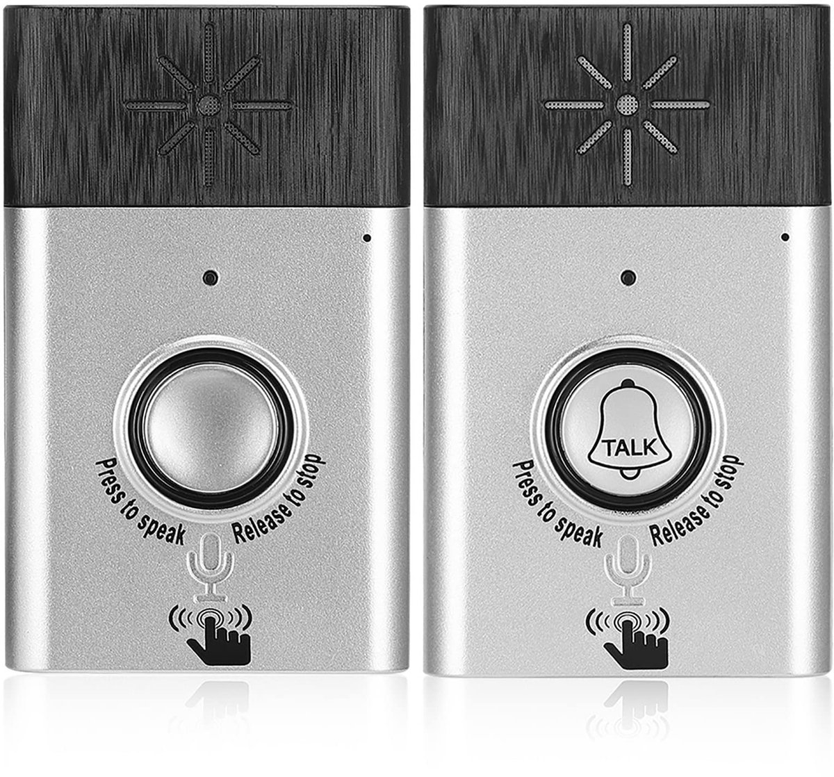 aladdien - Draadloze Deurbel - Intercom Systeem - Bereik tot 200m - Geschikt voor Huizen - Eenvoudige Installatie - Betrouwbare Communicatie - Draad...