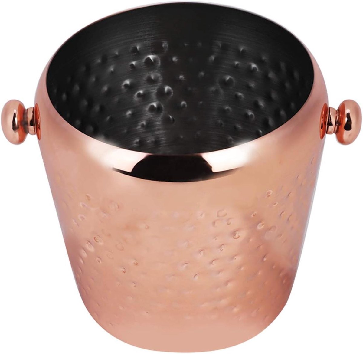 IJsemmer - Koeler - Dranken Koelen - Dubbelwandig Geïsoleerd - 1 Liter - Roségoud