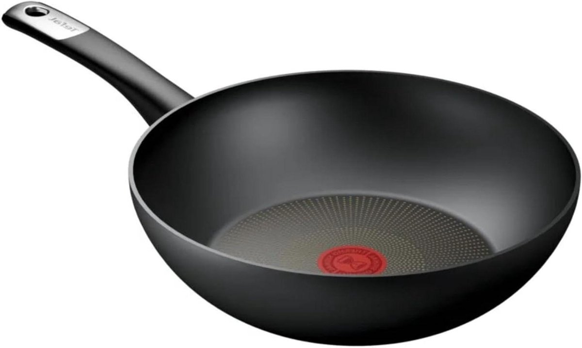 Wok Pan - Koekenpan - Roerbakken - Non-stick Coating - 28 cm - Zwart