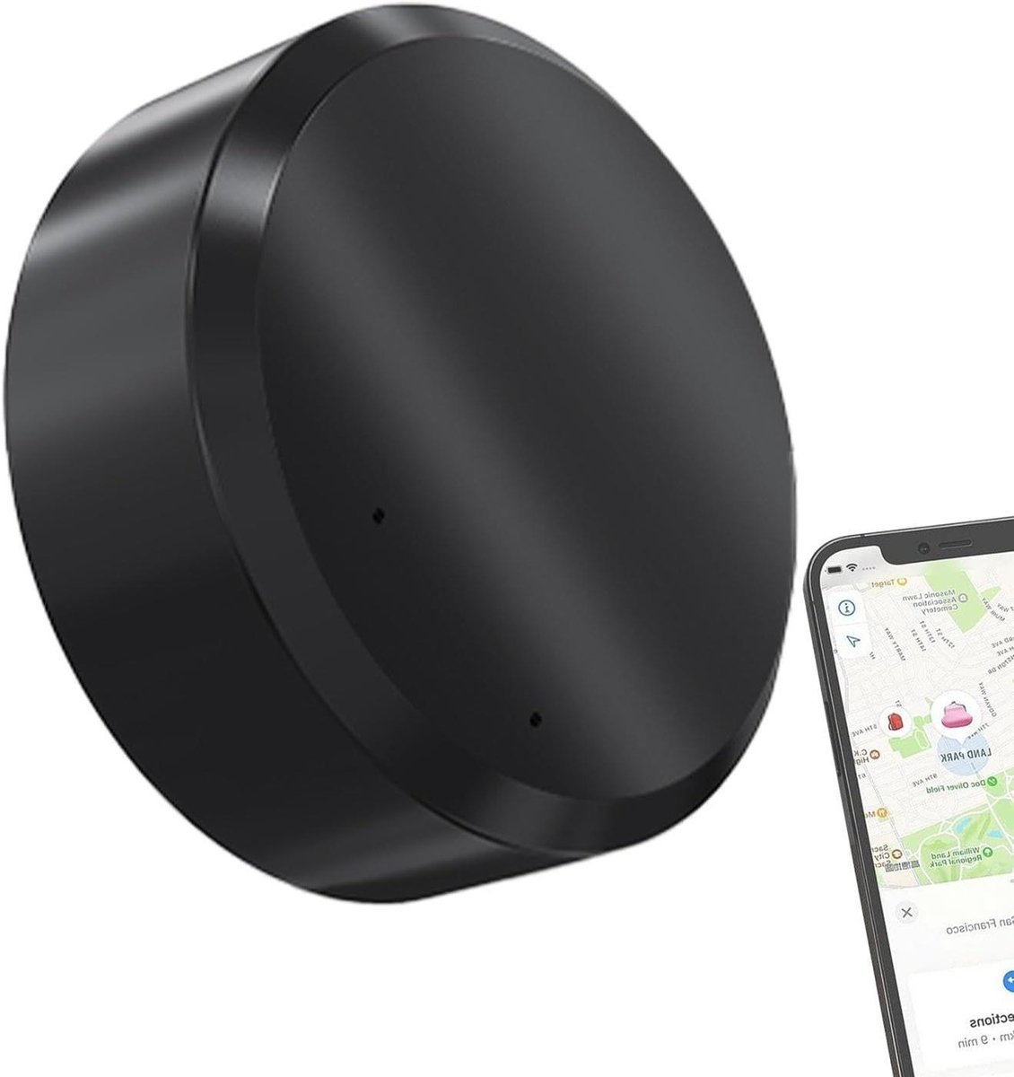 GPS Tracker - Voertuig Tracker - Veiligheid Auto - Krachtige Magneet - 10 gram - Zwart