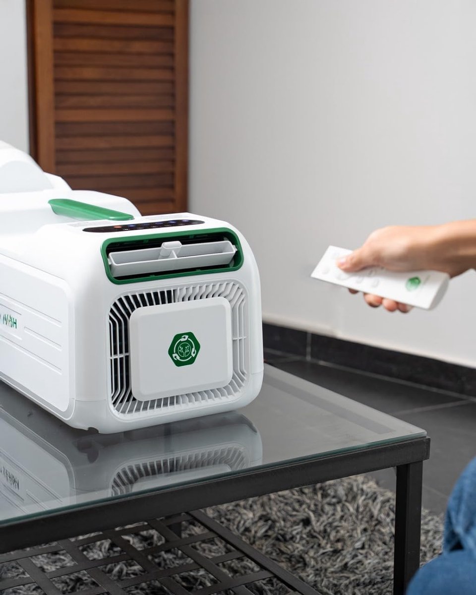 Draagbare Airco - Mobiele Ventilator - Ruimte Koelen - 5-in-1 Functionaliteit - 4800 BTU - Wit thumbnail 6
