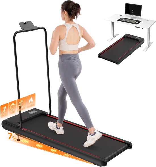 CITYSPORTS WP10 Loopband - Wandelband - Walking pad - Inklapbaar met Helling 7% - Treadmill