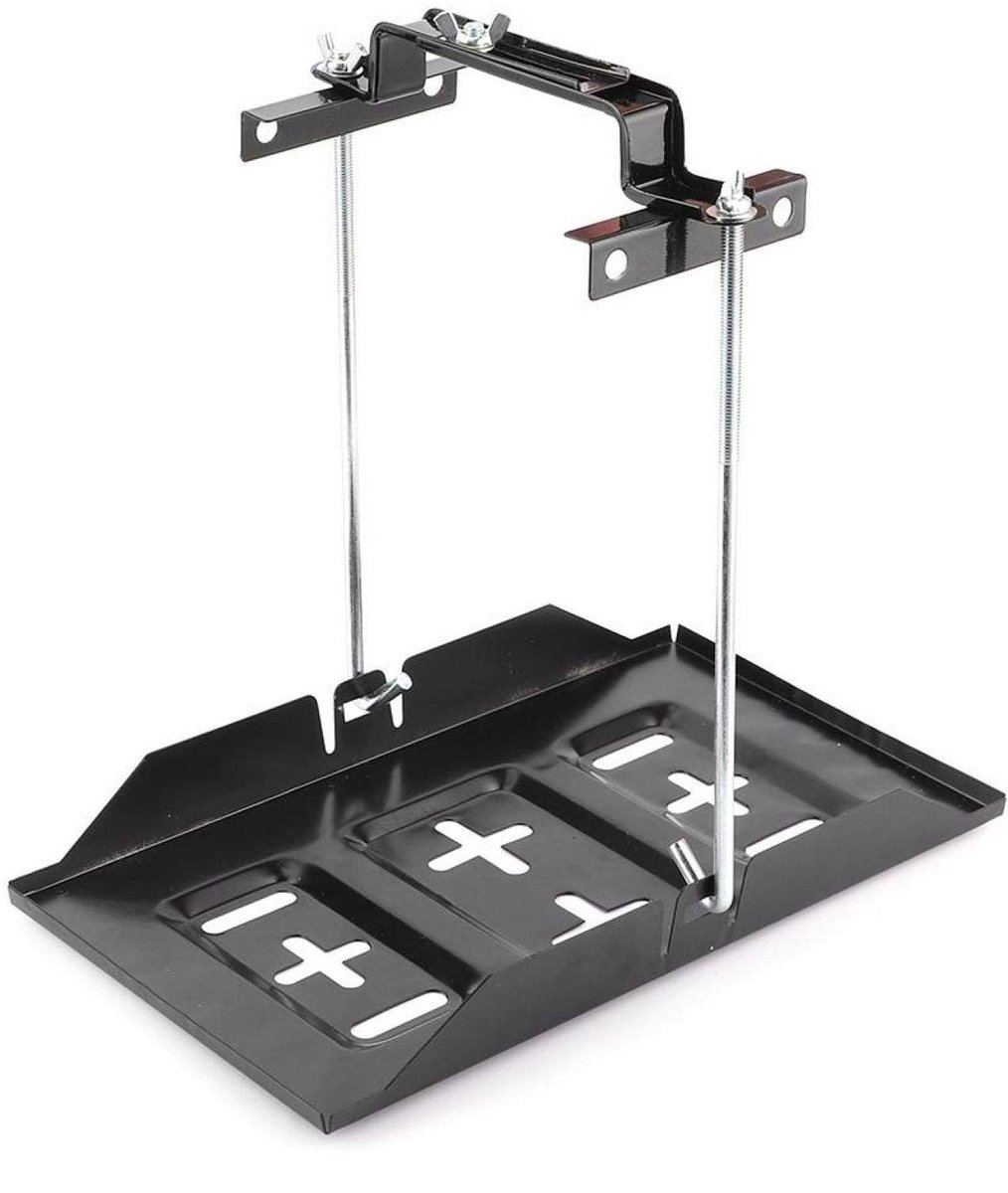 Universele Batterijhouder met Montageklem - Stevige en Duurzame Set (27cm)