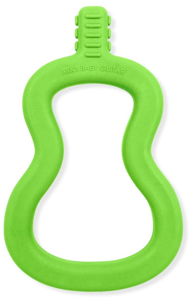 ARK Therapeutic baby gitaar speelgoed limegroen BPA-vrij kunststof.