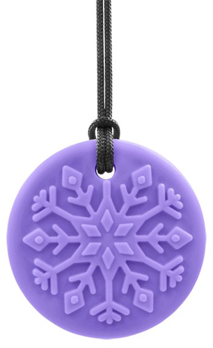 ARK Therapeutic kauwsieraad sneeuwvlok lavendel XXT - sensorisch speelgoed.