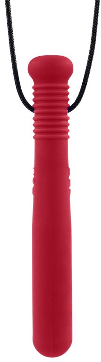 Ark Therapeutics kauwketting speelgoed baseball bat rood XT medium.