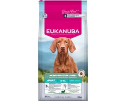 Eukanuba Adult Mono Protein Lam - Hondenvoer - Lam - 12kg - Allergieën
