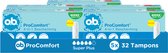o.b. ProComfort Advanced Super Plus - 4-in-1 bescherming - tampons - tampon zeer zware menstruatiedagen - 5x32 tampons