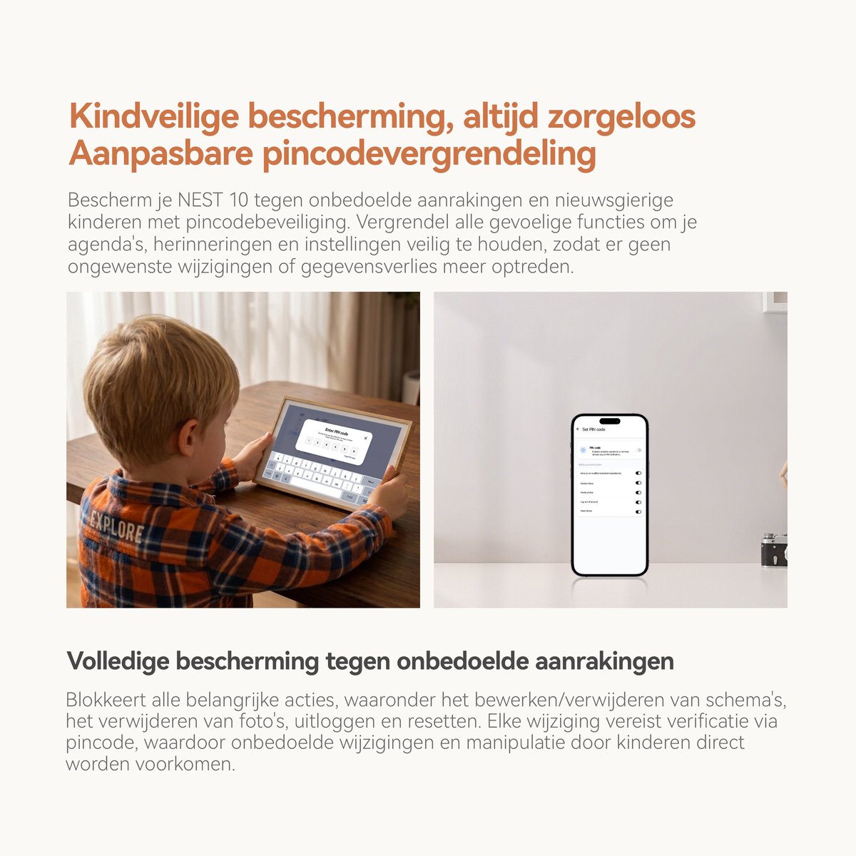 Blackview NEST 10 - 10,1" Digitale fotolijst met touchscreen thumbnail 5