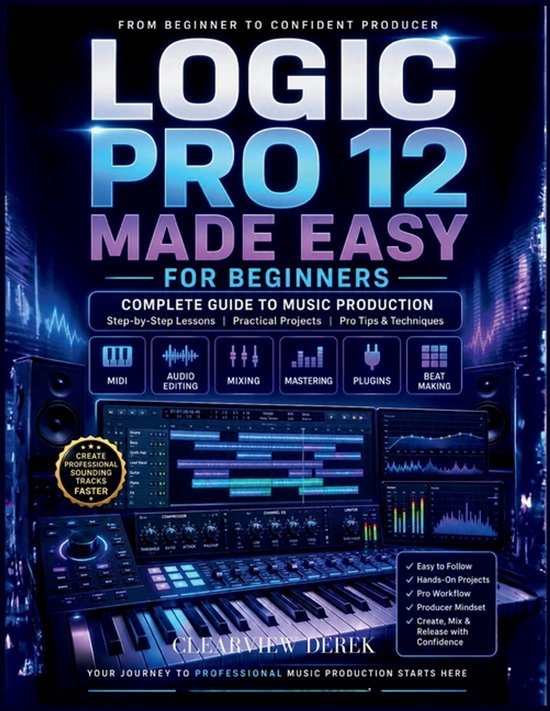 Logic Pro 12 Made Easy for Beginners - cover