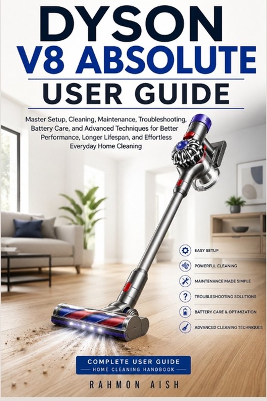 Dyson V8 Absolute User Guide - cover