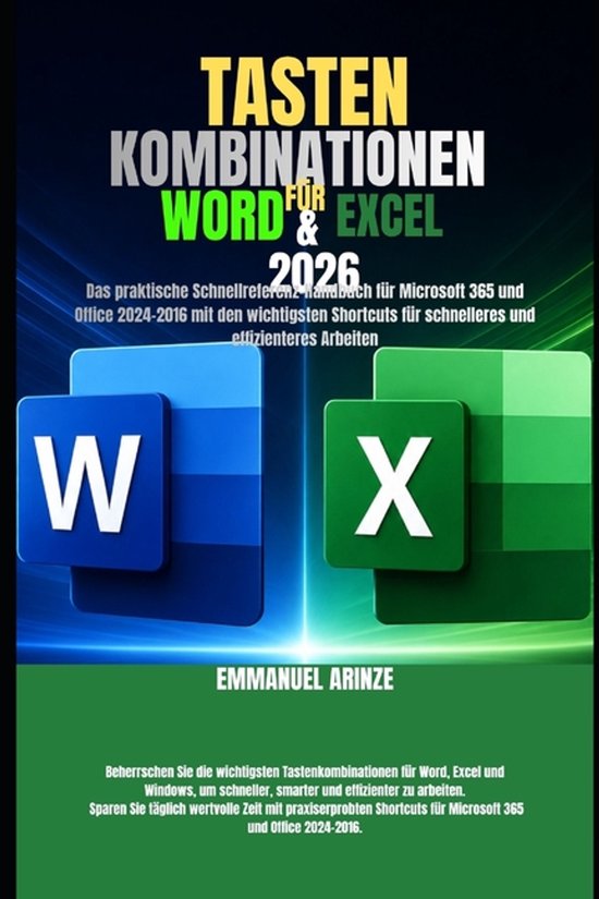 Tastenkombinationen Für Word & Excel 2026 - cover