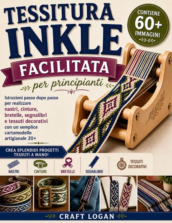 Tessitura Inkle facilitata per principianti - cover