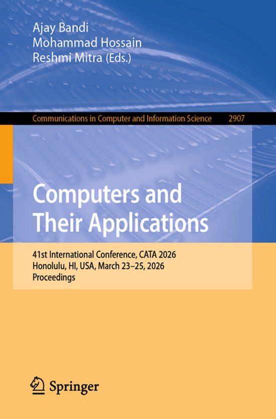 Communications in Computer and Information Science2907- Comp ... - cover