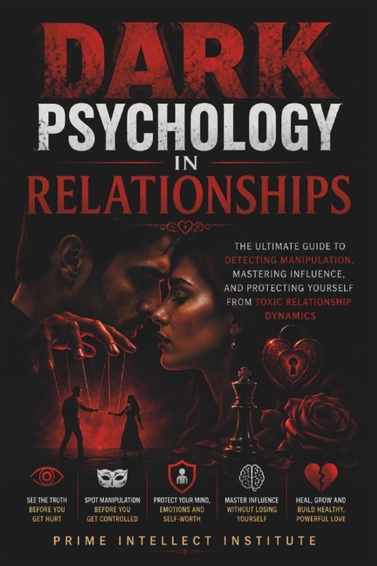 Dark psychology in relationships - cover