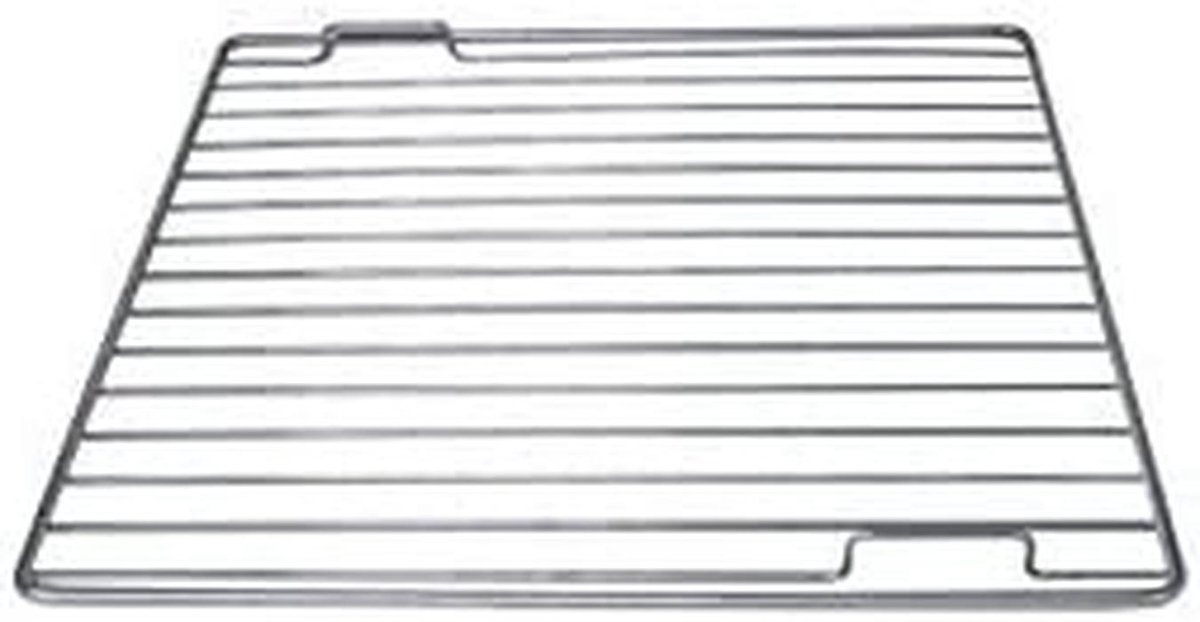 Verchroomd Grillrooster Rechthoekig 42x39 cm voor Barbecue