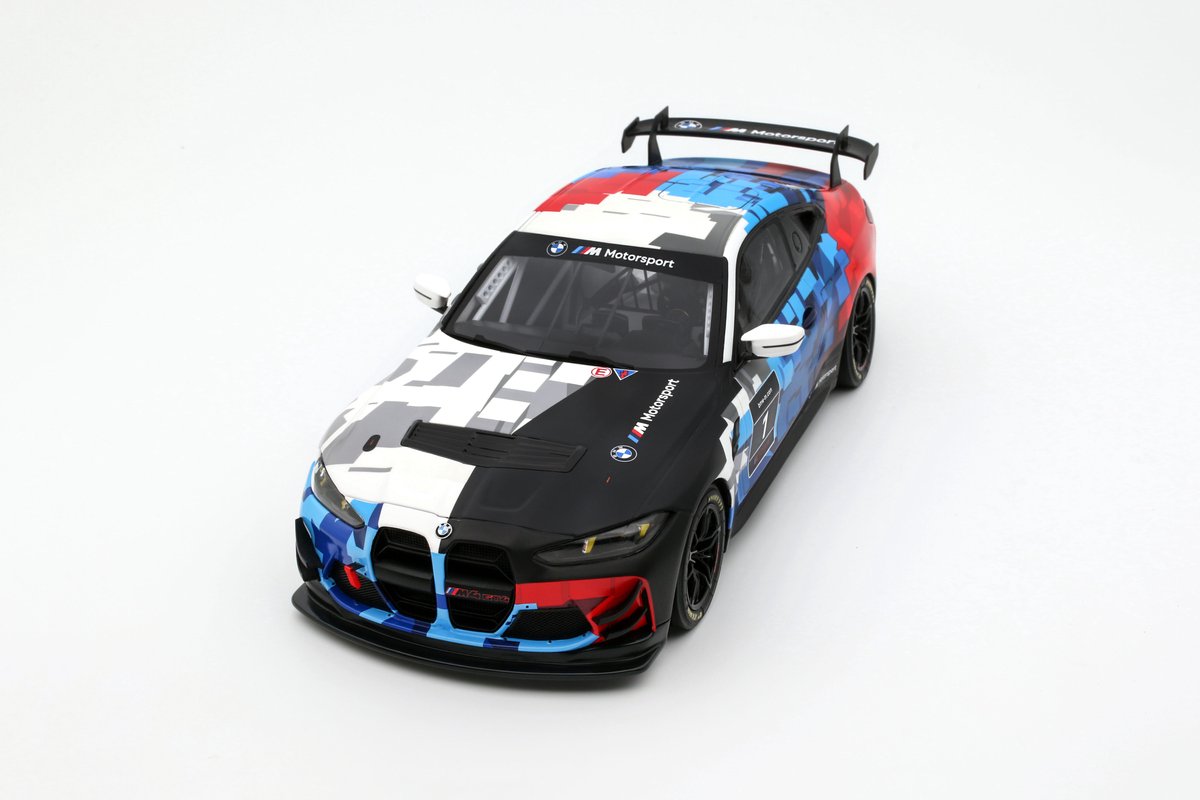 BMW M4 GT4 (White) 1:18 OttoMobile OT1125