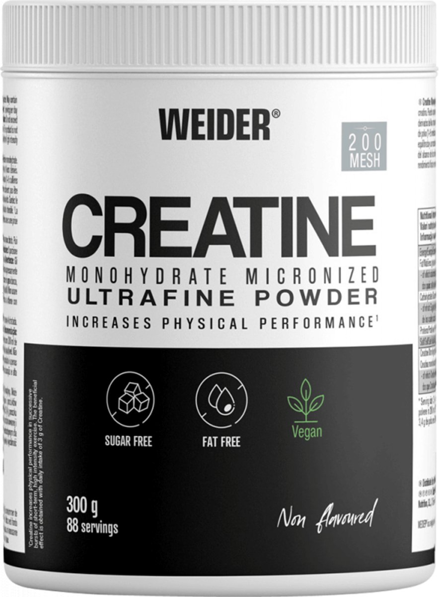 Weider Creatine (300g) Unflavoured - Creatine - Creatine Monohydraat