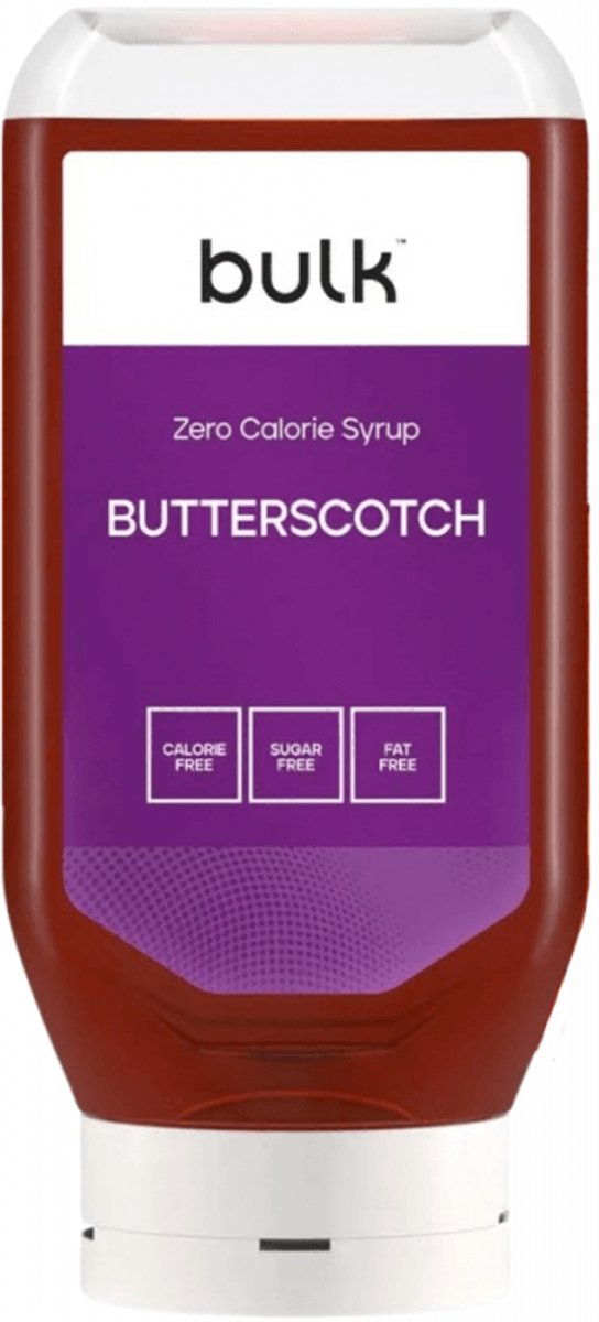Bulk Zero Calorie Syrup (400ml) Butterscotch - Functionele voeding - Sauzen/Siropen