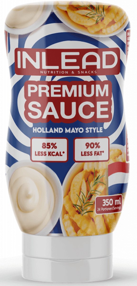 Inlead Premium Sauce (350ml) Holland Mayo Style - Functionele voeding - Sauzen/Siropen