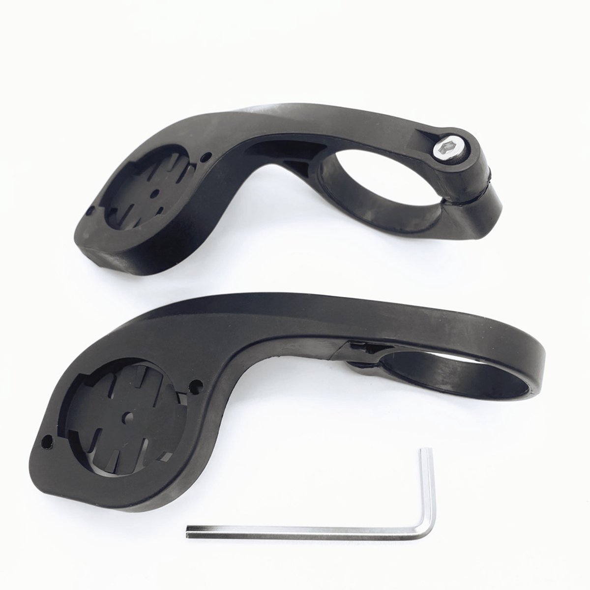 Verlengde fietscomputerhouder (klemdiameter 31,8 mm) —Geschikt voor Garmin-, Blackbird- en XOSS-computers — Universele houder voor racefietsen en mountainbikes (verkrijgbaar in lange of korte uitvoering)