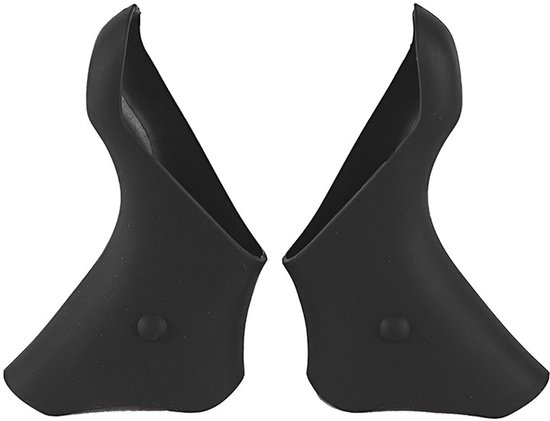 Schakelrubbers Geschikt voor racefietsen – Geschikt voor SHIMANO 105 ST-5600/6600-serie – Siliconen beschermhoezen – Zwart (per paar) — afbeelding 2