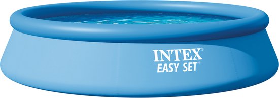Intex Easy Set opblaaszwembad set – Ø 396 x 84 cm – filterpomp