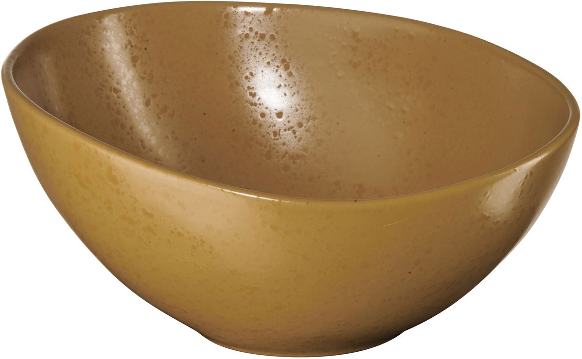 ASA Selection Cuba Ocra schaal, soepkom, schaal, steengoed, geel, 18,5 cm, 1214429