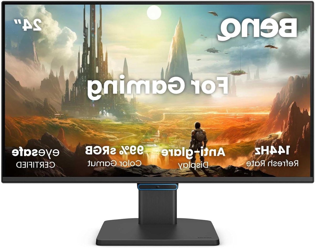 Kantoor Monitor - Scherm Computer - Productief Werken - Oogcomfort Technologie - 23.8 Inch - Zwart