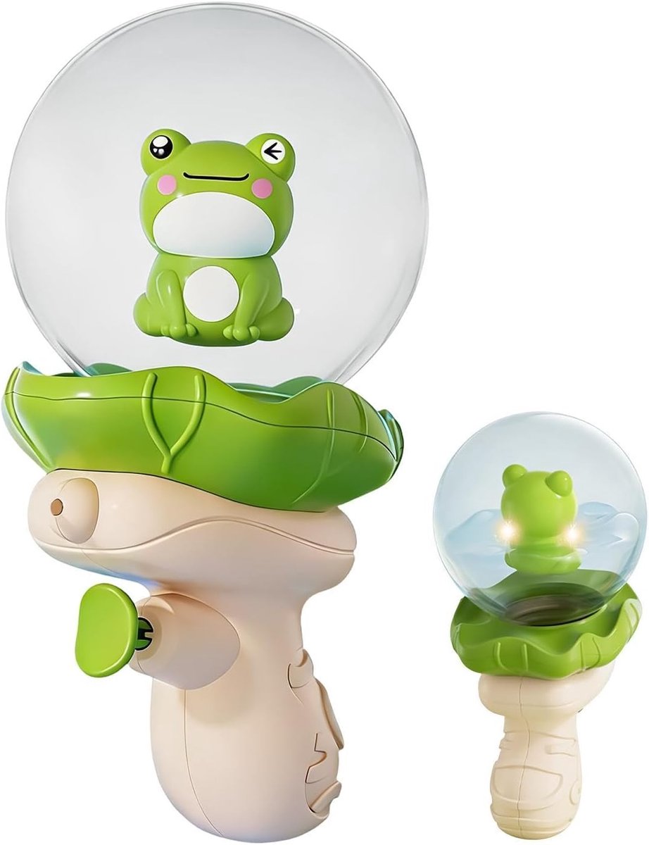 Waterkanon Kikker - Waterspeelgoed Kinderen - Zomerse Waterpret - Compact Lichtgewicht - 9 x 16 cm - Groen