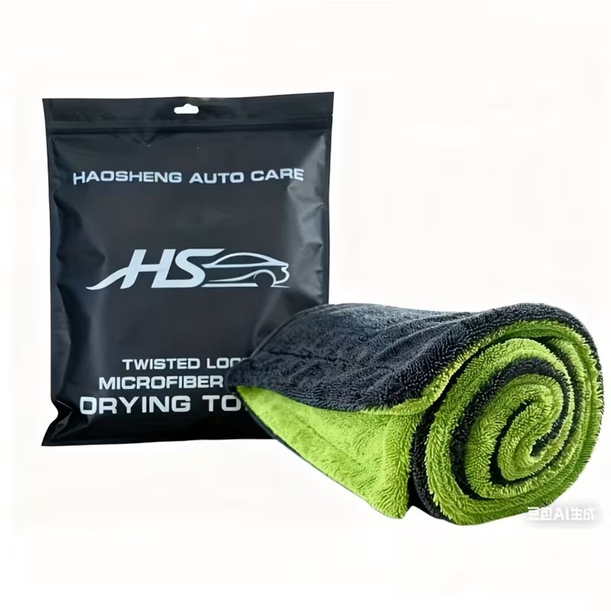 Drooghanddoek - 1400GSM - auto droogdoek - Enorm absorberend vermogen - Streep loos drogen - Snel drogend - Microvezeldoek - Perfect voor auto wassen 90 x 60 Cm