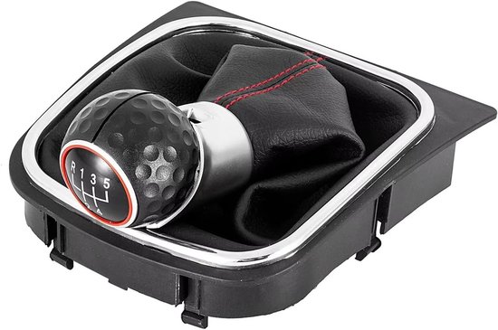 Schakelpookknop Set - Pookhoes - Auto Interieur - Krasbestendig - 5/6 Versnellingen - Zwart — afbeelding 5