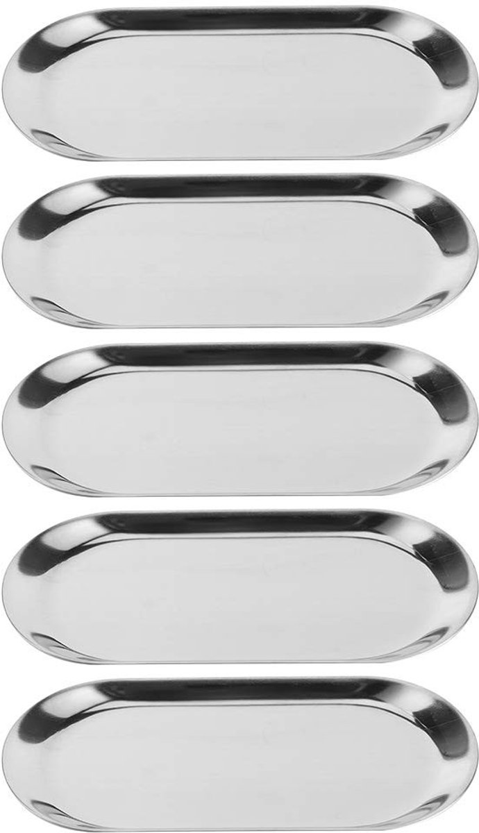 aladdien - Sieraden Opberglade - Organizer voor Cosmetica - Glad Oppervlak - Zilver - Multifunctionele Lade - Geschikt voor Sieraden en Cosmetica