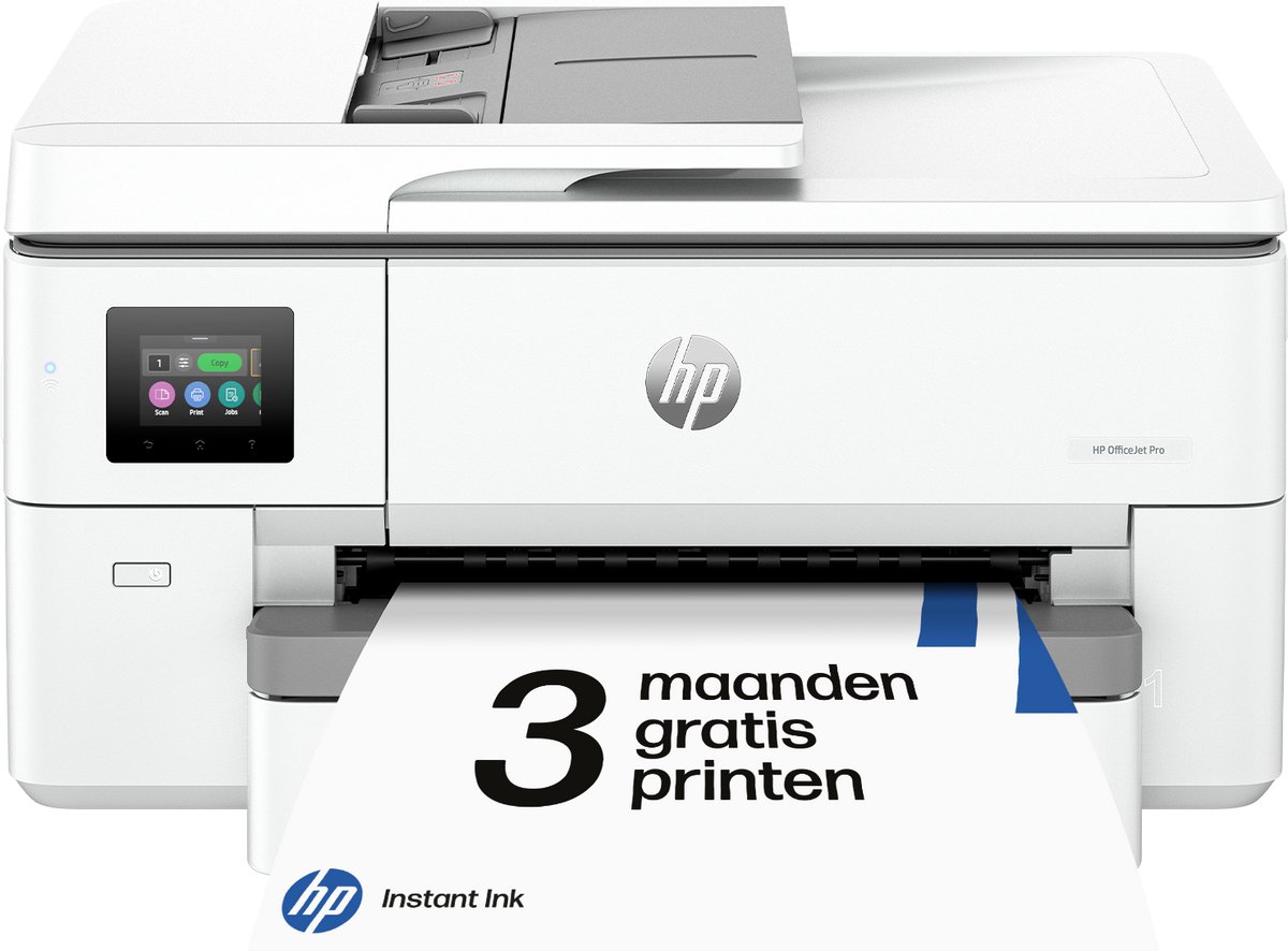 Bol.com HP OfficeJet Pro 9720e - All-in-One Printer - Geschikt voor Instant Ink - Cement aanbieding