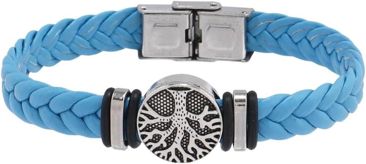 Leren Armband - Gevlochten Band - Dagelijkse Stijl - Handgemaakt Ontwerp - Verstelbaar - Bruin