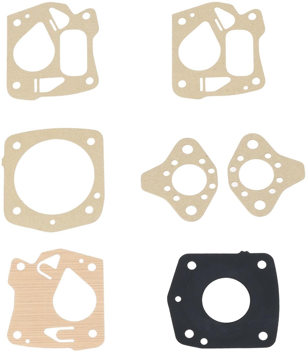 SPHProducts - Carburetor Diaphragm Gasket Set - Compleet set - Hoge kwaliteit - Geschikt voor McCulloch - Motoronderdelen - Inclusief 65583 65586 50123...