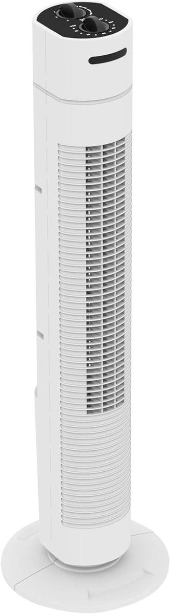 Torenventilator - Sfeer ventilator - Frisse lucht - Energiezuinig - 78 cm - Wit