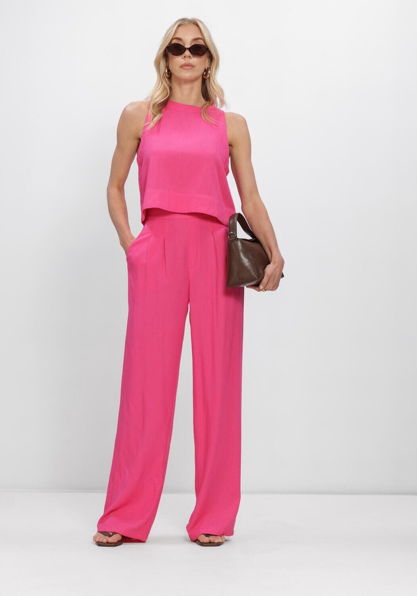 Studio Amaya Cadenece Top Tops & T-shirts Dames - Shirt - Fuchsia - Maat XL