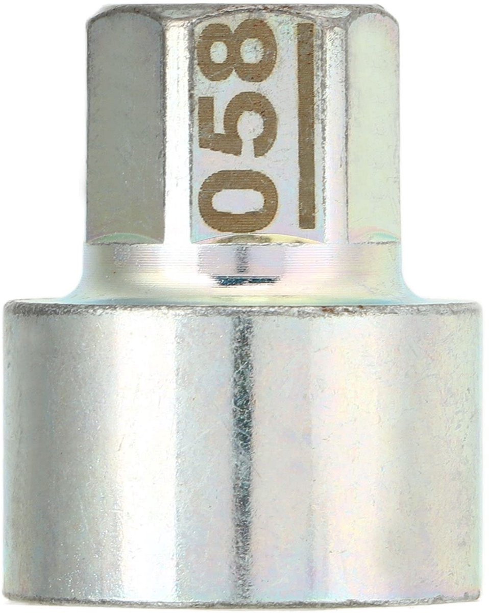 aladdien - Wielslot Sleutel - Anti Diefstal Lugnut Socket - Handzaam - Vervanging voor 1 3 5 6 7 Serie - Compact