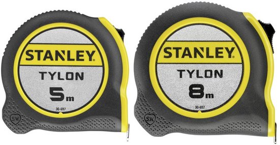 STANLEY Promopack rolmaat Tylon 8m + 5m [24] - STHT0-74260