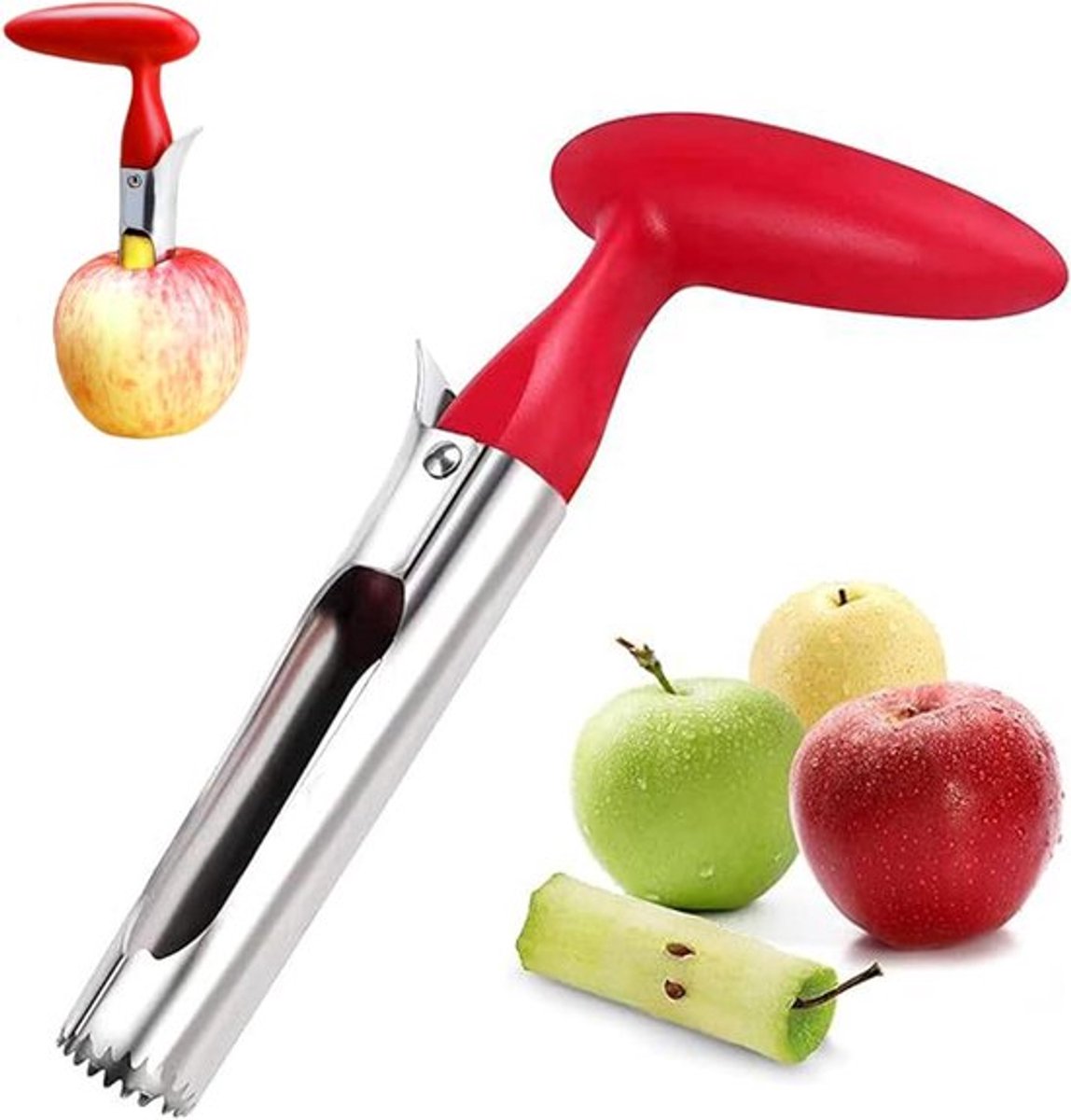 Appelontpitter van roestvrij staal voor het ontpitten van fruit in de keuken