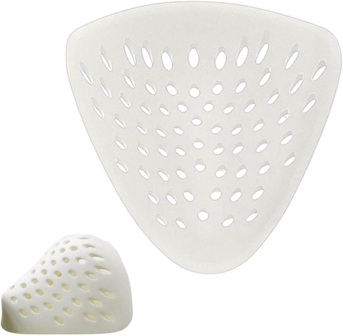 Masker binnensteun - Ademende houder - Comfortabel dragen - Ruimtebesparend ontwerp - 12 x 8 cm - Wit
