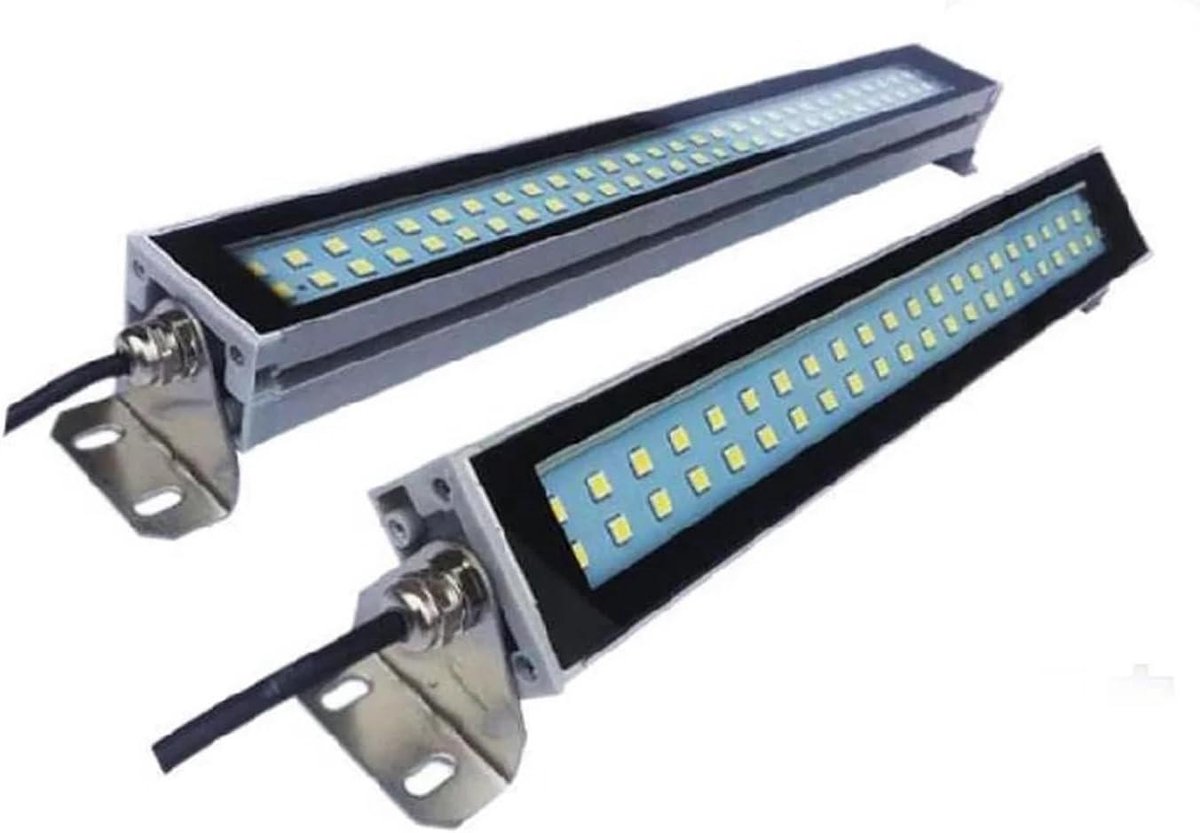 LED Machine Lamp - Werkplaatsverlichting Industriële Verlichting - Precisie Werk - Waterdicht IP67 - 850MM - Aluminium