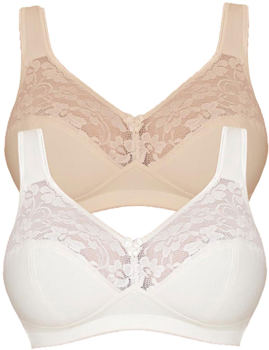 BH zonder beugel-85D-Champagne/Beige