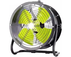 Metalen Ventilator - Industriële Vloerventilator - Werkruimte Koelen - Hoog Vermogen Motor - 75 cm…