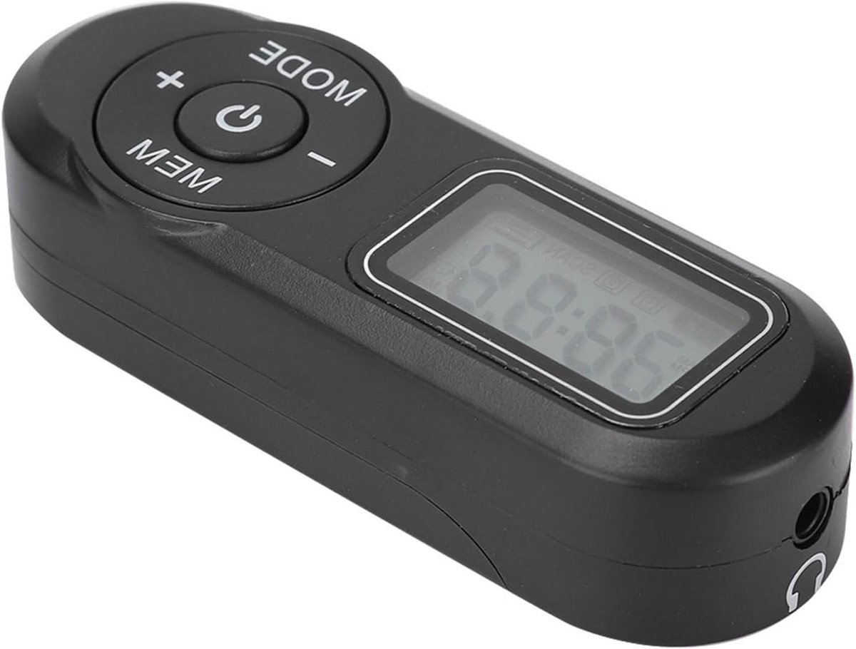 Draagbare Mini FM Radio met LCD Display en Geheugenfunctie